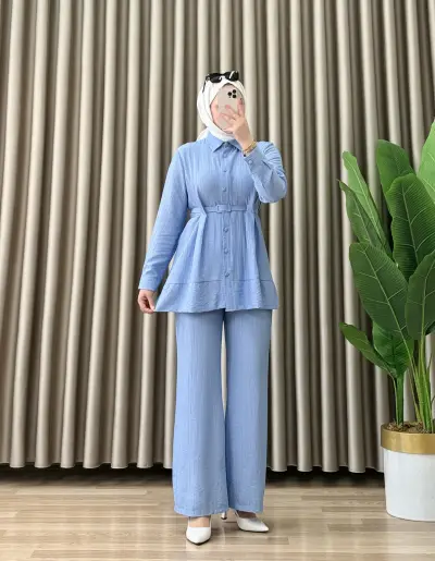 Aydeniz Pantolonlu Takım
