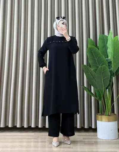 Nadide Pantolonlu Takım