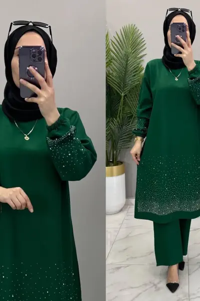 TAŞ DETAY 2'Lİ MERVE TAKIM