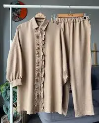 İKİLİ KETEN BERNA TAKIM 