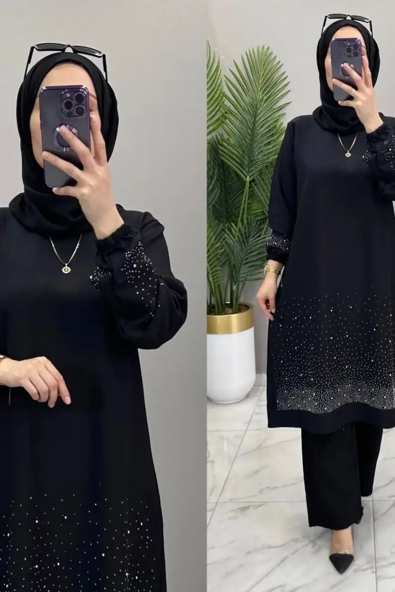 TAŞ DETAY 2'Lİ MERVE TAKIM