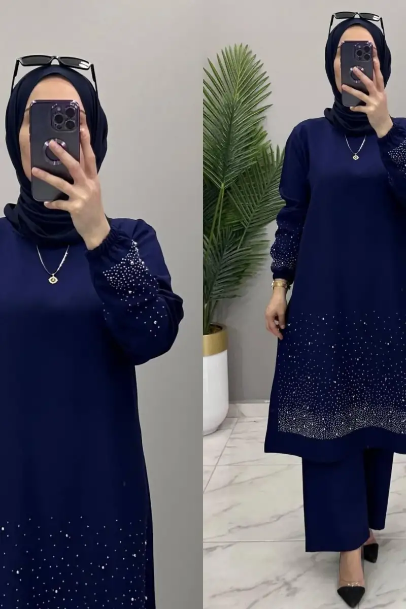 TAŞ DETAY 2'Lİ MERVE TAKIM