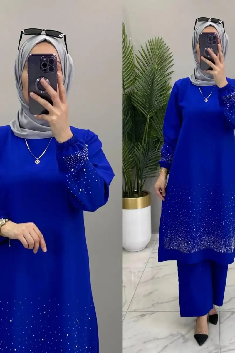 TAŞ DETAY 2'Lİ MERVE TAKIM